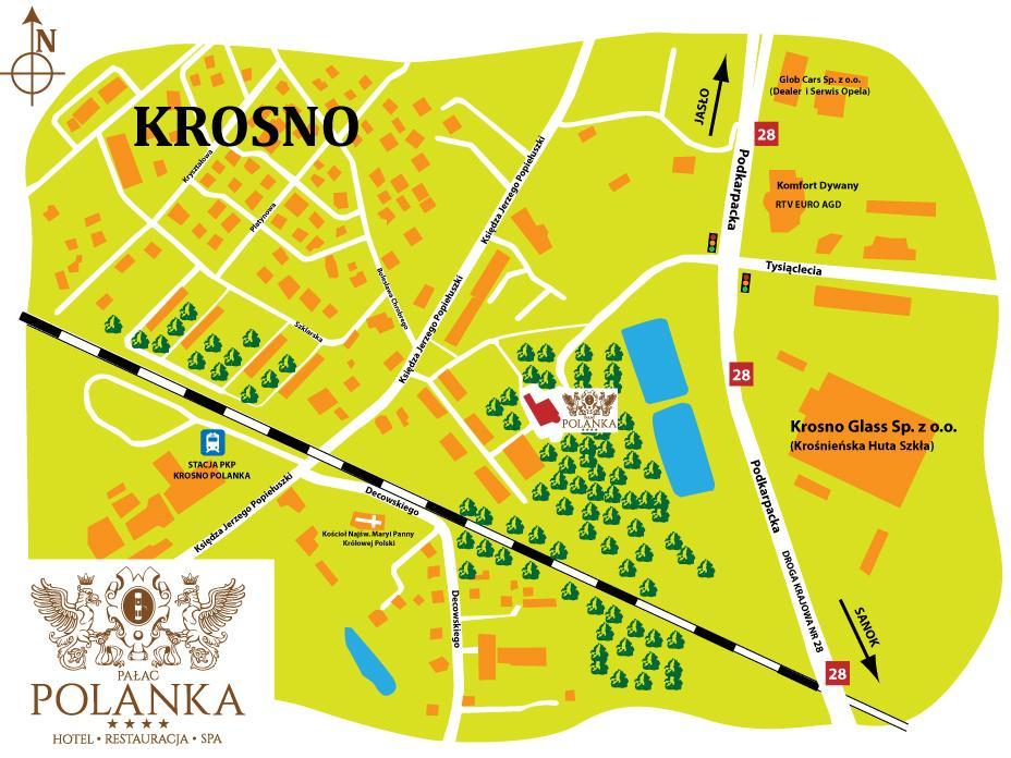 Palac Polanka Krosno Eksteriør billede